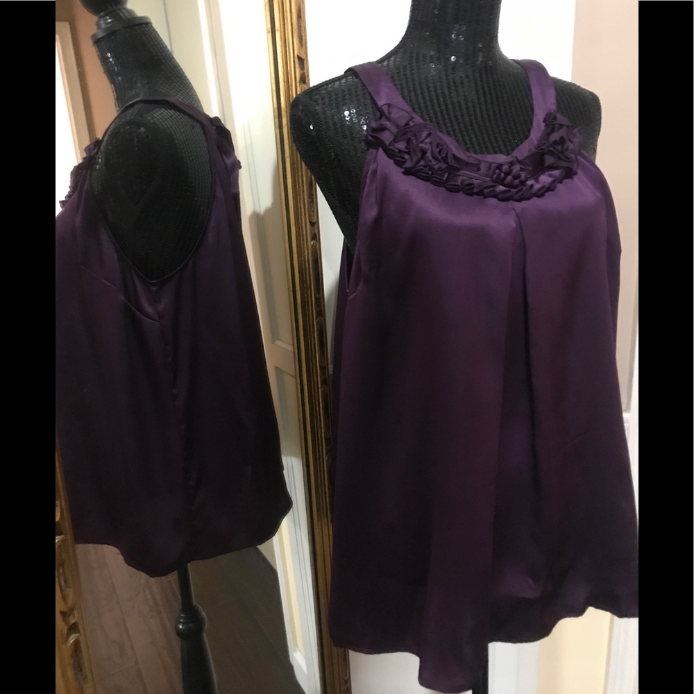 100% silk tunic